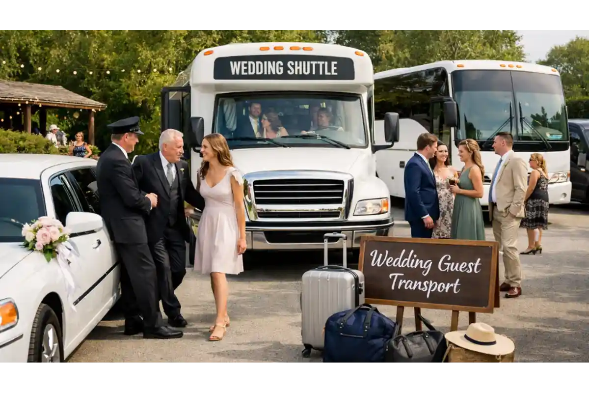 Wedding guest transport- fair van rental